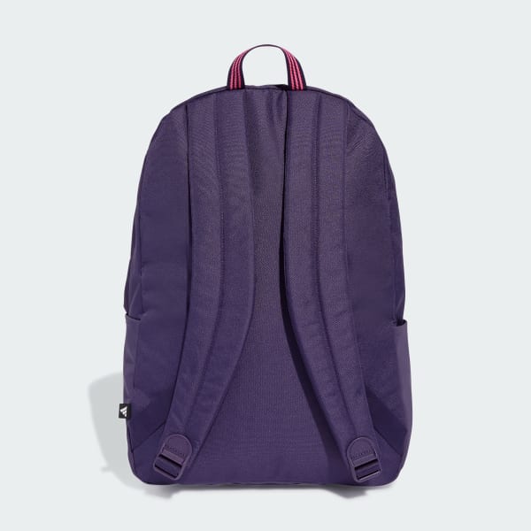 สีม่วง กระเป๋ายิมเป้พิมพ์ลาย Classic House of Tiro