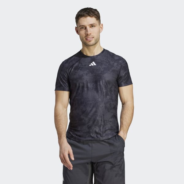 Categoría Remontarse Remolque adidas Tennis Paris HEAT.RDY FreeLift Tee - Grey | Men's Tennis | adidas US