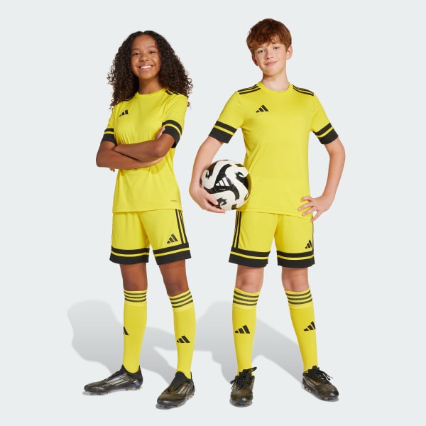 Amarillo Shorts SQ 25 para Niños