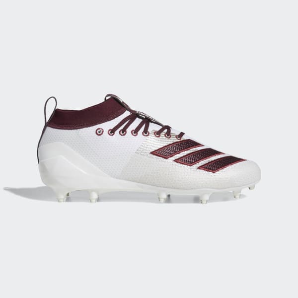 maroon and gold youth football cleats