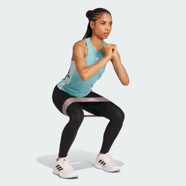 Turquesa Camisola de Alças 3-Stripes AEROREADY Train Essentials