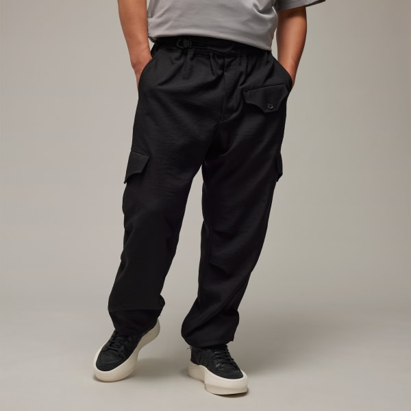 adidas Y 3 Sport Uniform Straight Leg Broek Zwart adidas Officiele Shop