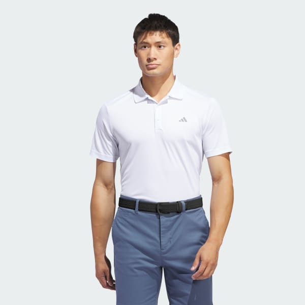 Polo sales adidas blanc