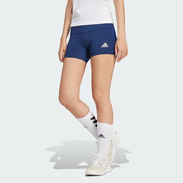 navy adidas shorts womens