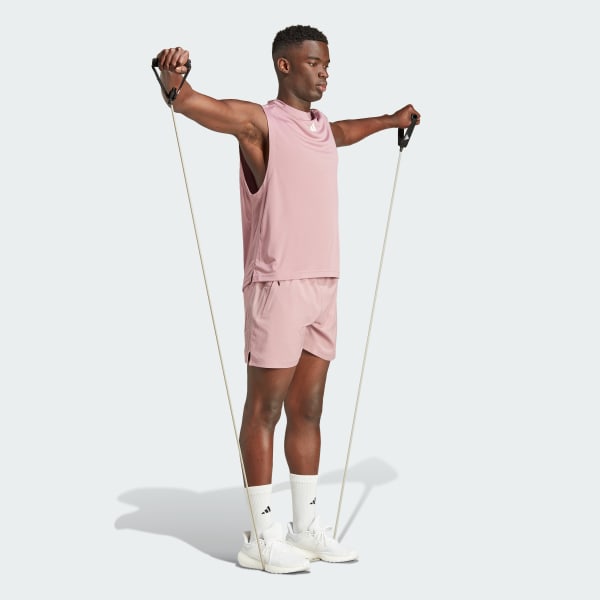 adidas Gym Training adidas | Heat Pink Shorts - Men\'s US 