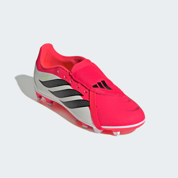 Rojo Bota de fútbol con lengüeta plegable PREDATOR CLUB césped natural seco / multisuperficie