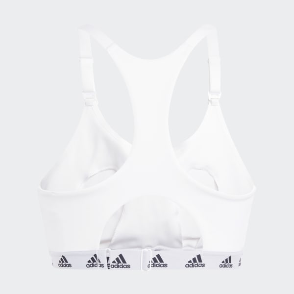 Blanco Top Deportivo Soporte Ligero