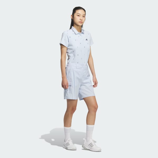 ブルー カーゴショーツ