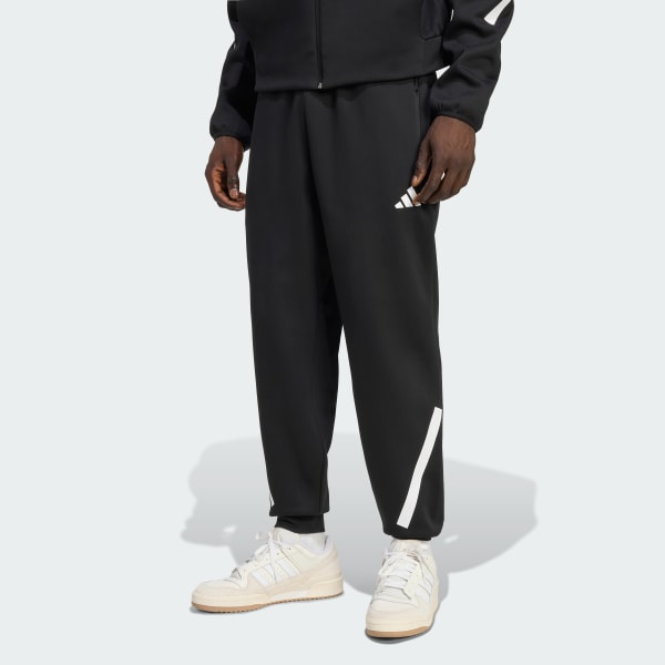 Noir PANTALON PARIS BASKETBALL TRAVEL Z.N.E. HOMMES