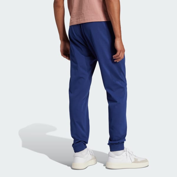 Blue Essentials Linear Single Jersey Pants