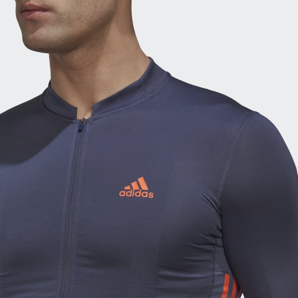 Blauw The Short Sleeve Fietsshirt 03191