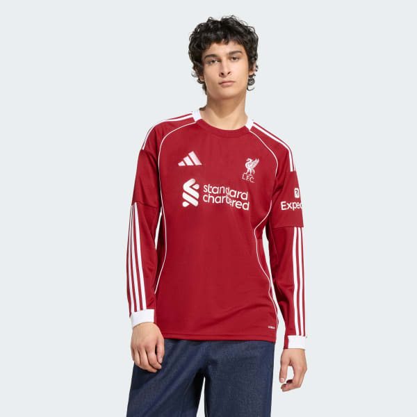 2526リバプールFC アウェイシャツ 赤 adidas tシャツ リバプールFC 25/26 アウェイ ジャージー