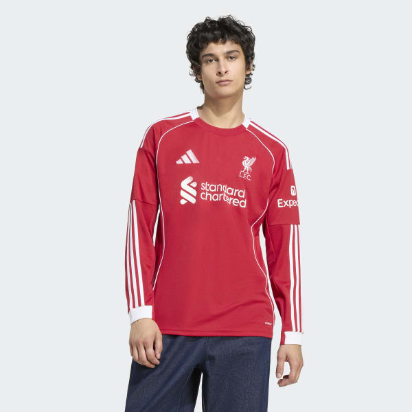 アディダス リヴァプール リバプールFC 刺繍ロゴTシャツ ユニフォーム リバプール 25-26 アウェイ 半袖 ユニフォーム No.7 ヴィルツ