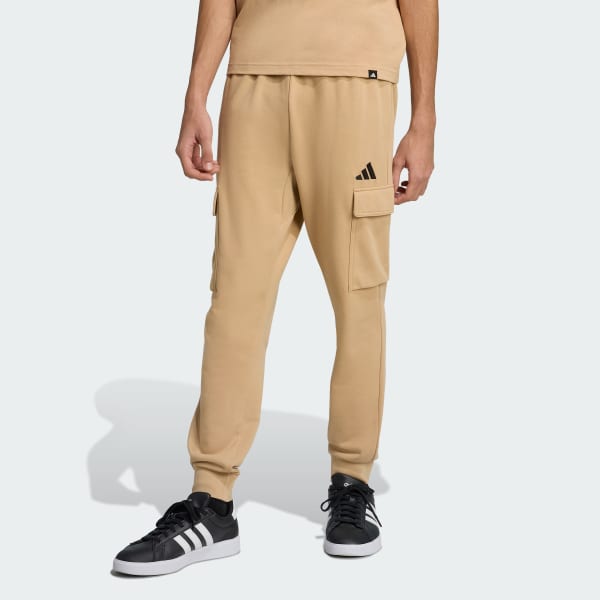 Marron Pantalón Essentials Feelcozy French Terry Cuffed