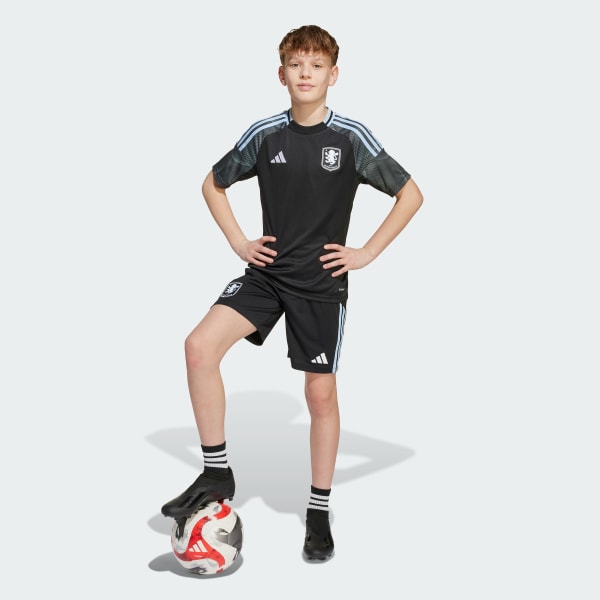 Black Aston Villa FC 25/26 Away Shorts