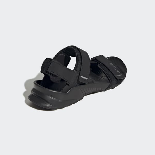 ★adidas★ TERREX Hydroterra Sandals JQ2231 adidas Terrex Hydroterra Sandals - Black | Free Shipping
