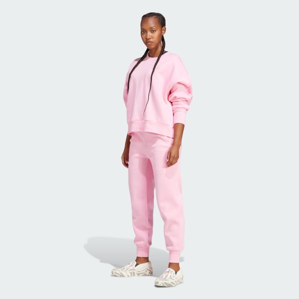Light pink adidas sweatshirt hot sale