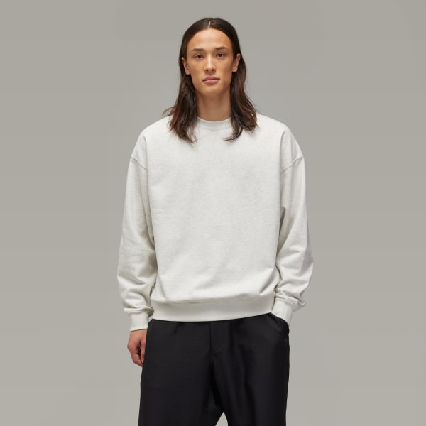 Gris Polerón Y-3 French Terry Crew