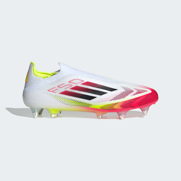 Λευκό F50 Elite Laceless Soft Ground Boots