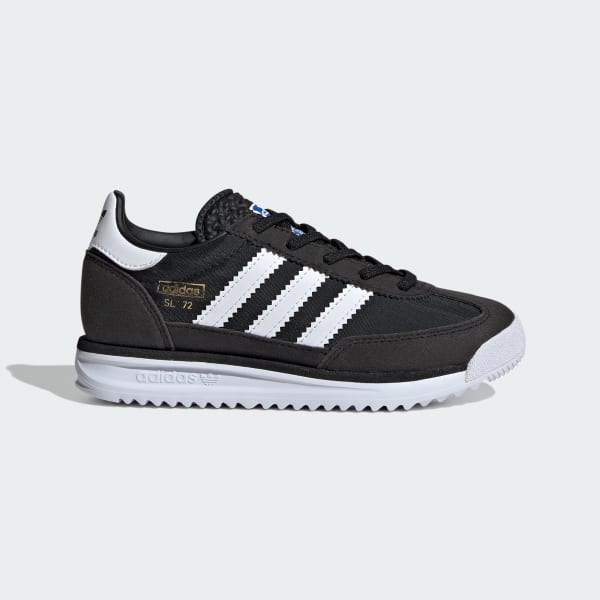 adidas SL 72 RS Elastic Laces Shoes Kids Black Free Shipping with adiClub adidas US