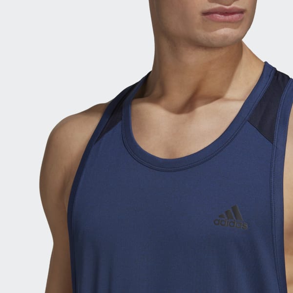Blauw Training Tanktop ZK164