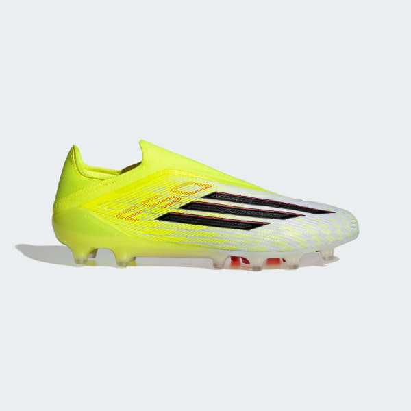 zltá Futbalové kopačky F50 ELITE Laceless Artificial Ground