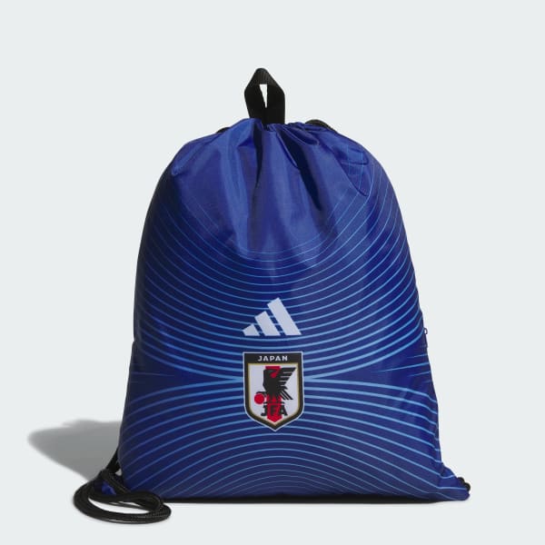 サッカー日本代表カバン adidas Japan 26 Gym Sack - Blue | Free Shipping with adiClub
