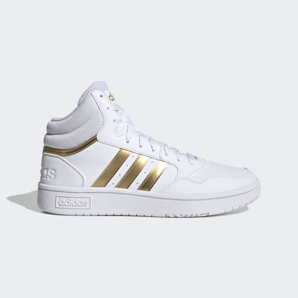 Adidas Hoops 3.0 Men's Lifestyle Shoes - White/White