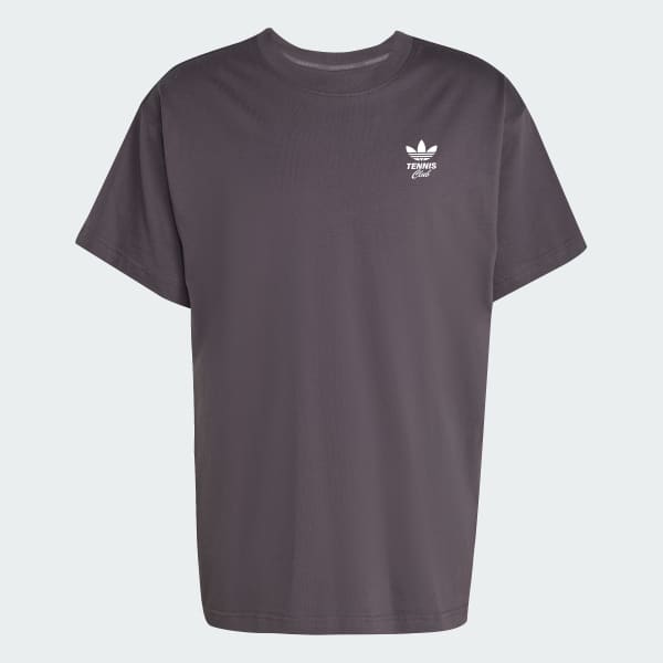 Grijs Tennis Club GFX Oversized T-shirt