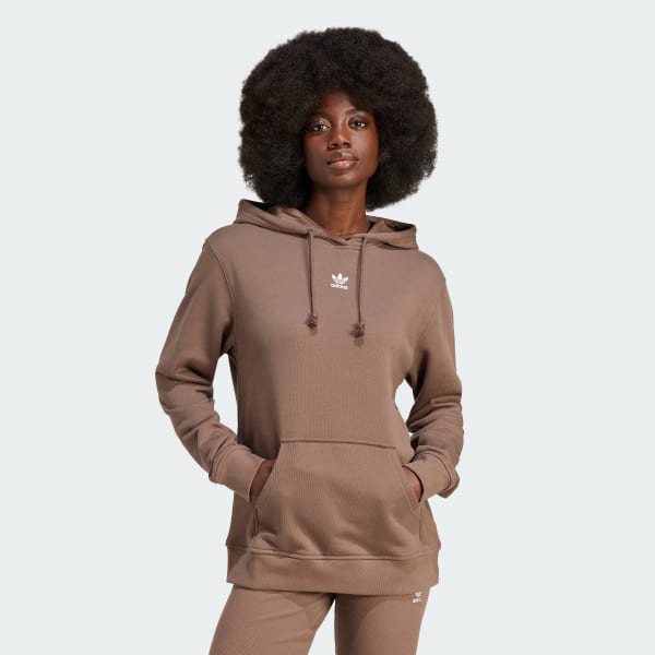 Hoodie adicolor Essentials Regular Marrone adidas adidas Italia