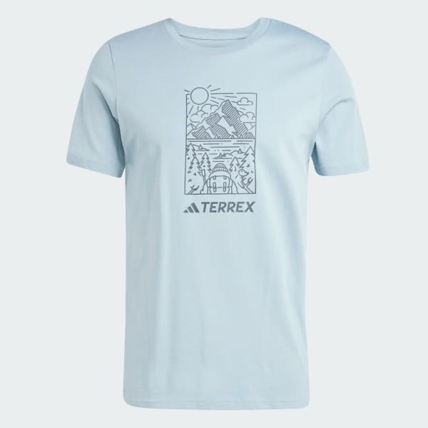 Gris T-shirt graphique Terrex