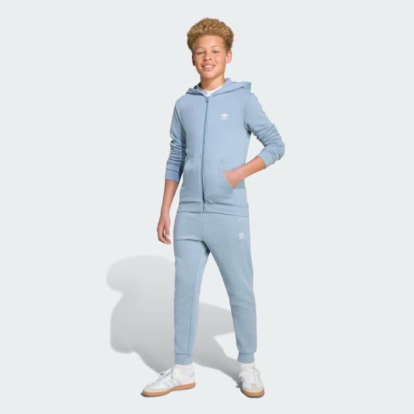 modrá Full-Zip Hoodie Kids