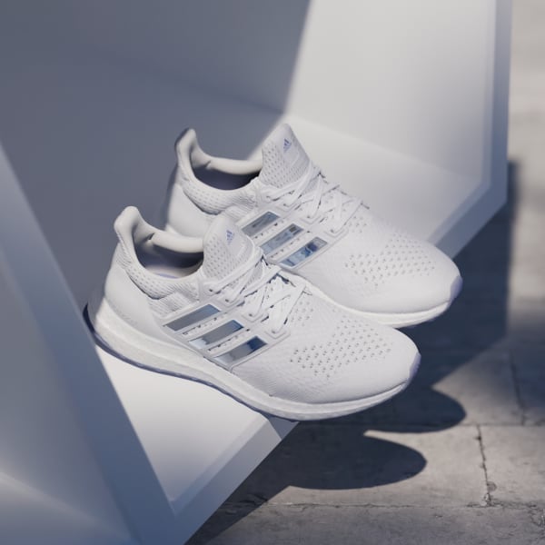 All white adidas ultra boosts shop