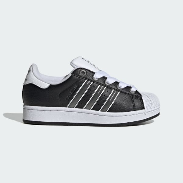 Black Superstar II Shoes Kids