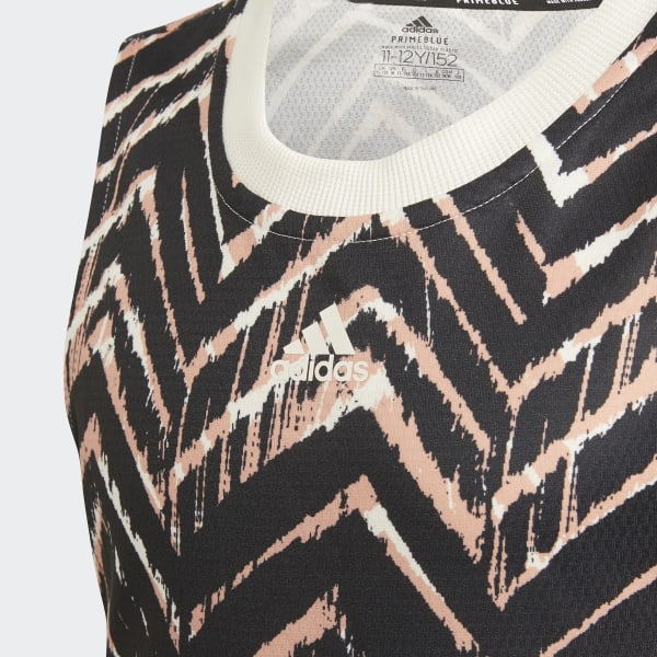 Bezowy Primeblue Tennis Match Tank Top