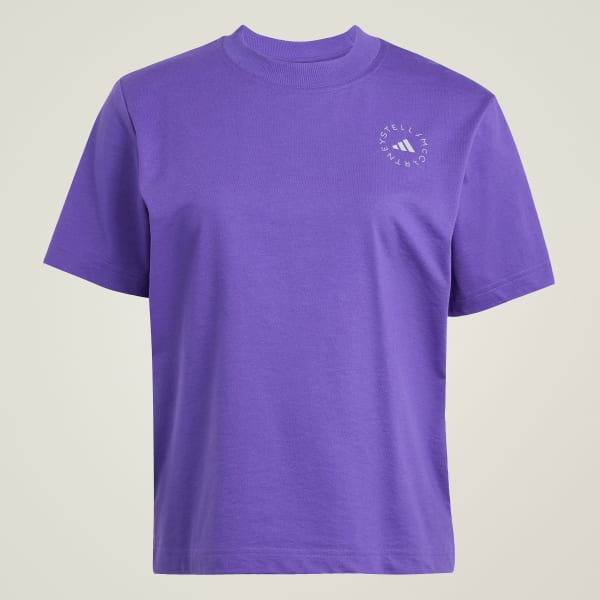 Purple adidas by Stella McCartney TrueCasuals Regular Sportswear T-Shirt