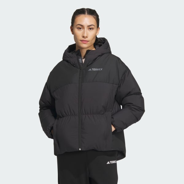 Adidas puffy anorak clearance