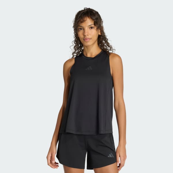 สีดำ เสื้อกล้าม Tech Intensity