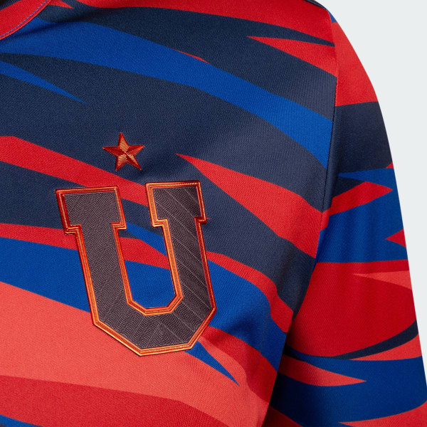 Azul Camiseta Pre-Partido Universidad de Chile