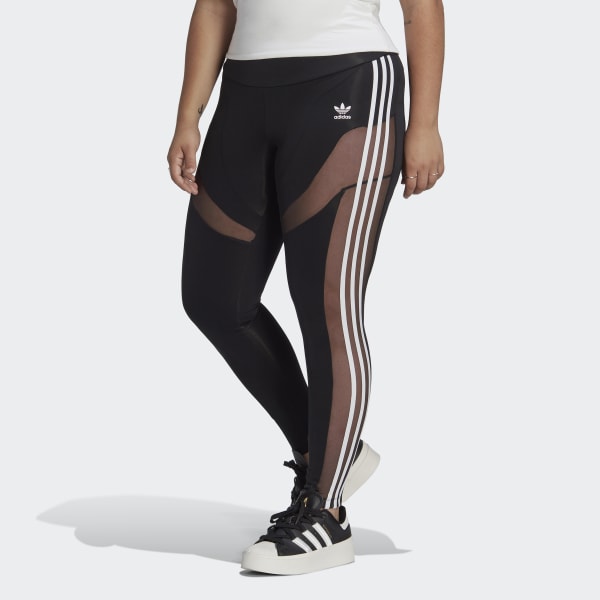 Svart Leggings (Plus Size)