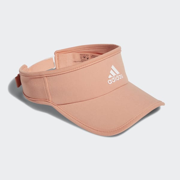 orange adidas visor