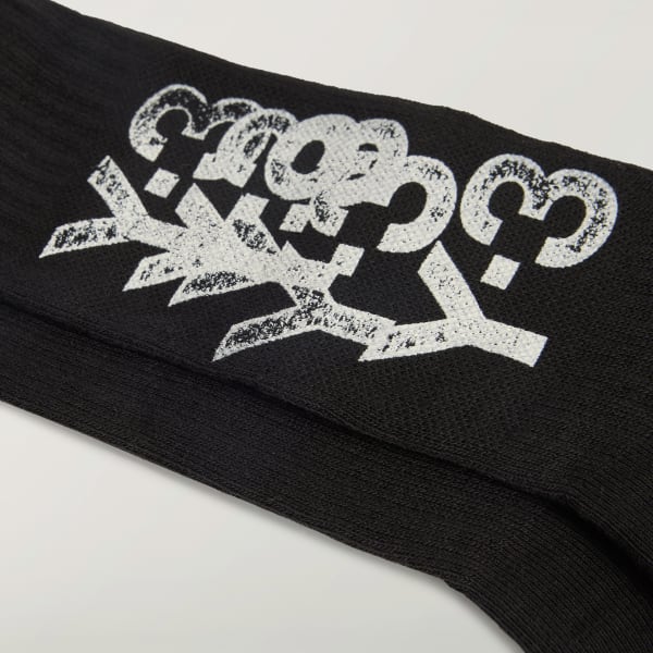 noir CHAUSSETTES MI-MOLLET GRAPHIQUES Y-3