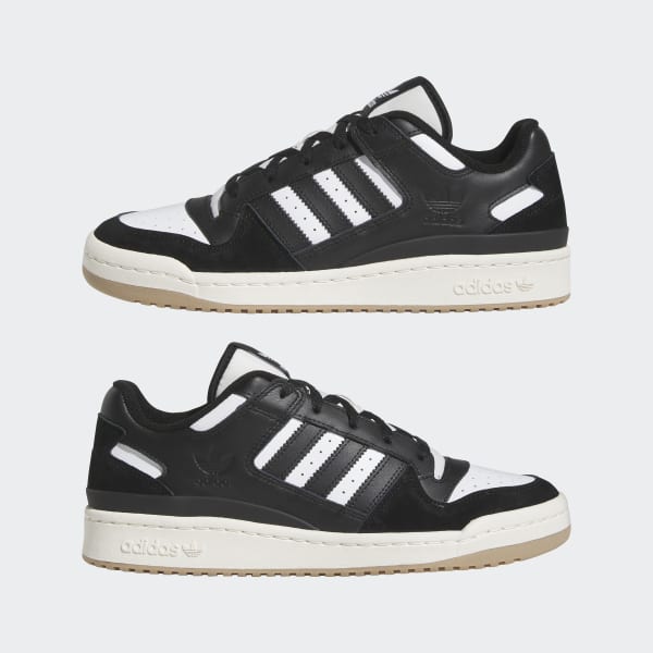 ★adidas★ Forum Row Classic Black White ID6857 adidas Forum Low Classic Core Black - ID6857 Raffles & Where