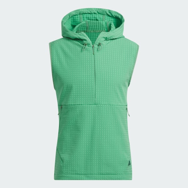 Vert Veste sans manches demi-zip Ultimate365 Tour WIND.RDY