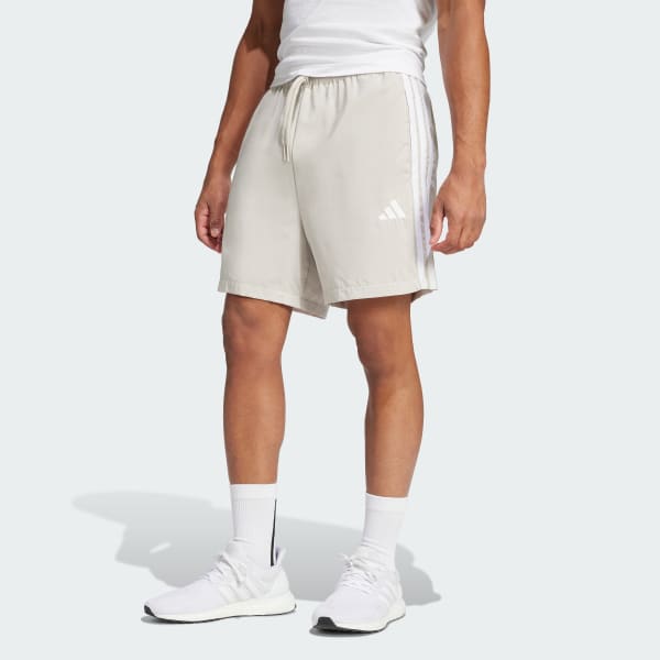 Bege Shorts Essential Três Listras Chelsea