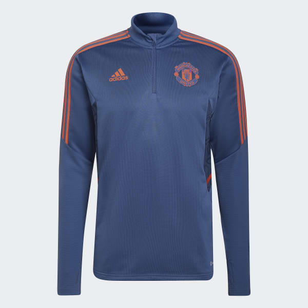 Niebieski Manchester United Condivo 22 Training Top T1680