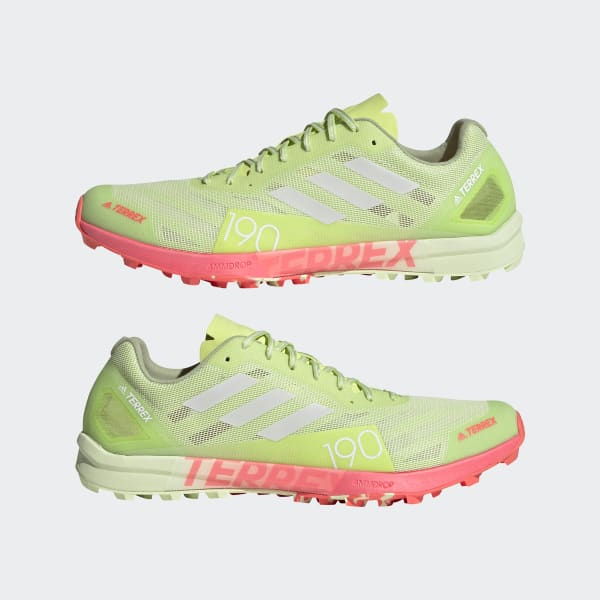 Green Terrex Speed Pro Trail Running Shoes KYX13