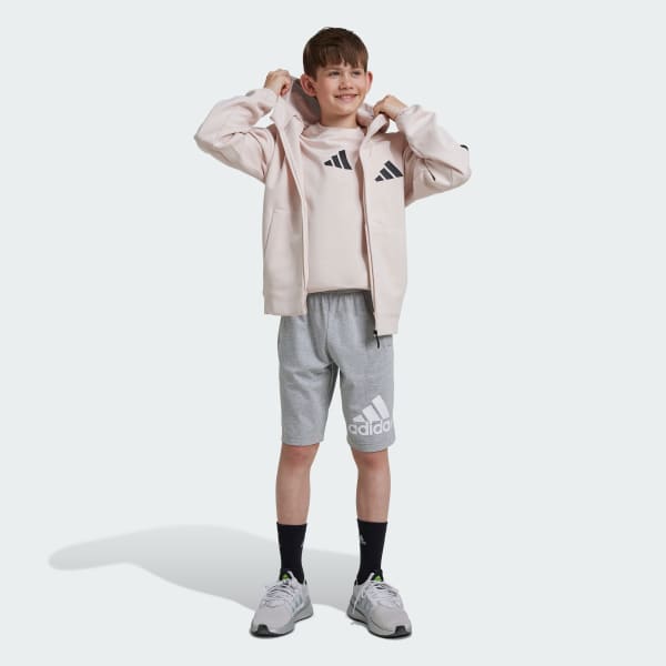 新版 Full-Zip Z.N.E. adidas Hooded Pink - Kids Jacket Track ネックレス