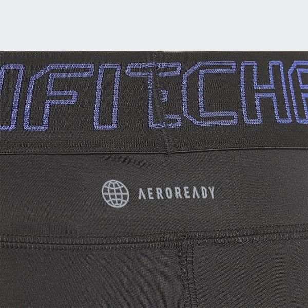 Black Marvel Black Panther Techfit Long Tights