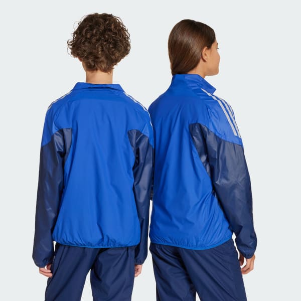 ブルー ウインドジャケット キッズ